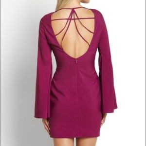ark & co bell sleeve mini dress misses Large